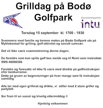 Grilldag på Bodø Golfpark
